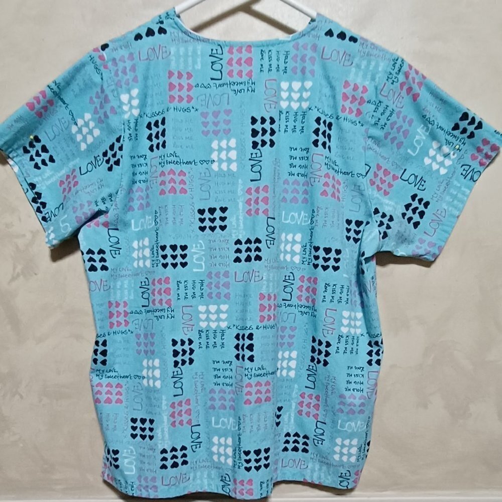 TAFFORD WOMENS SCRUB TOP SIZE S - Picture 7 of 10